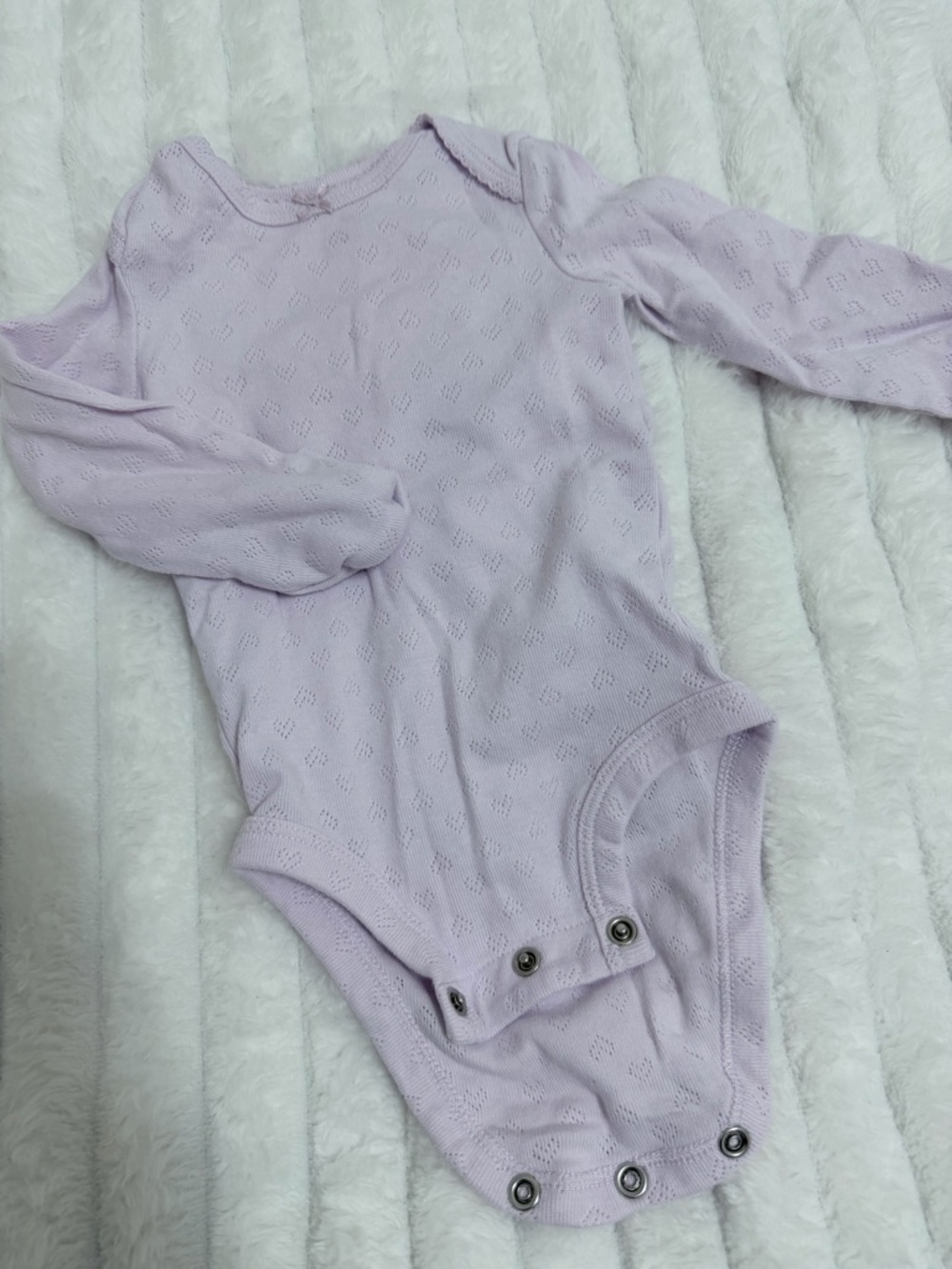 Mixed Baby Girl Sleepers and Onesies - Pastel Floral & Fruit Prints - Picture 7 of 13